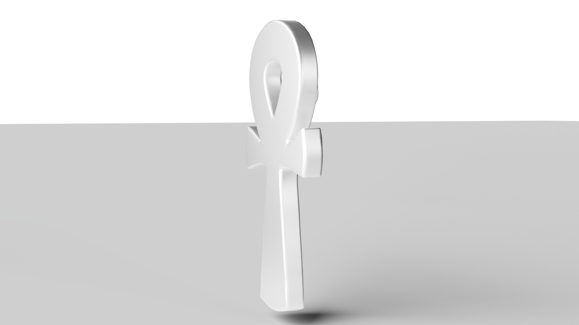 ANKH Cross Low-poly 3D model_4