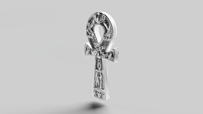 ANKH Cross Low-poly 3D model