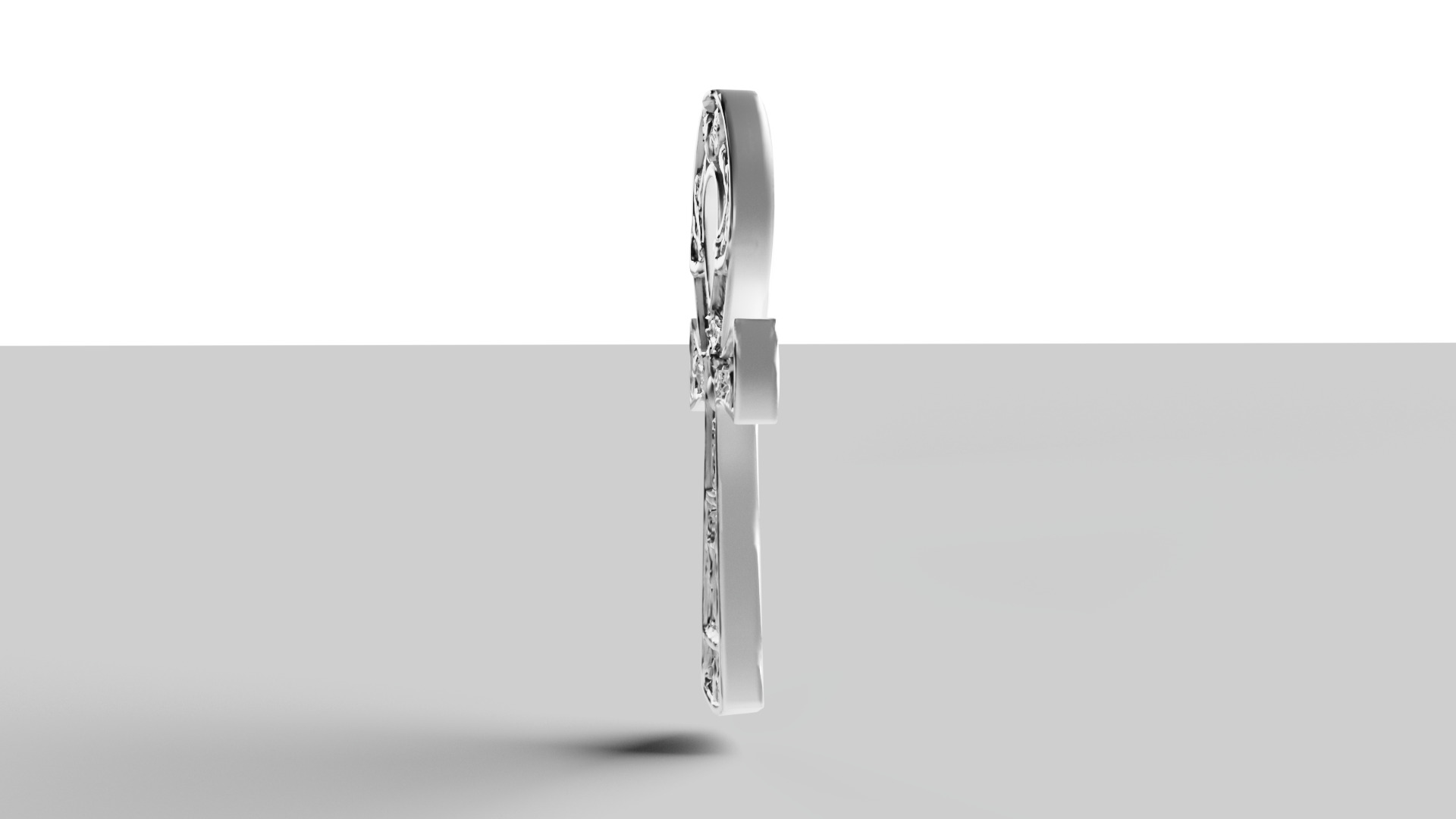 ANKH Cross Low-poly 3D model_2