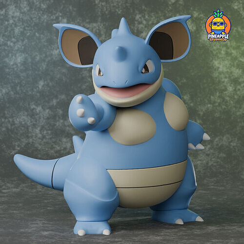 nidoqueen 3D print model