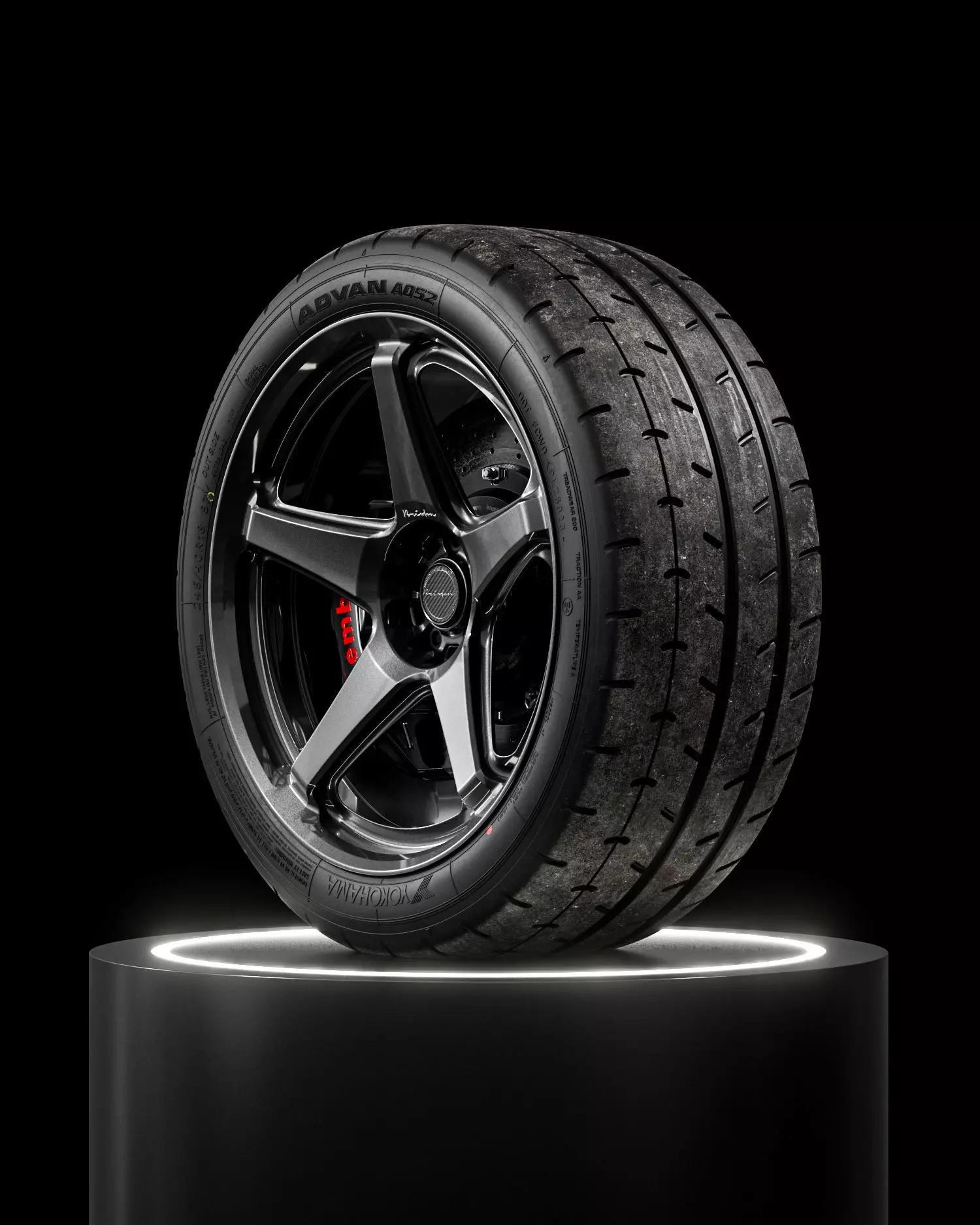 Yokohama Advan A052 245 40 R18 3D model