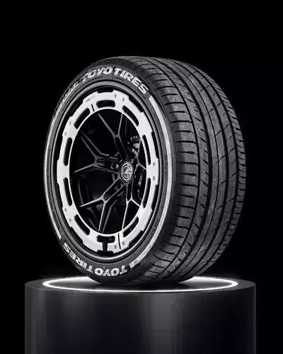 Toyo Proxes Sport AS 285 35 ZR20 3D model