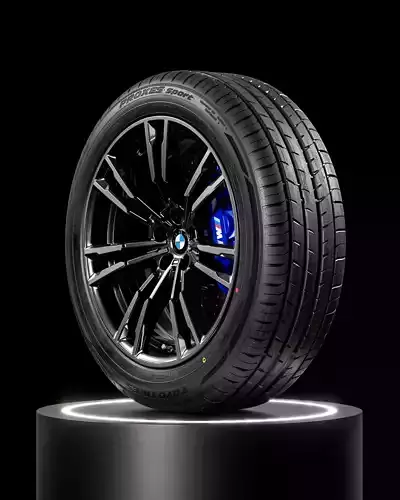 Toyo Proxes Sport 235 50 20 104W 3D model