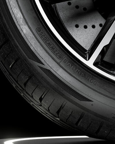 Toyo Proxes Sport 235 50 20 104W 3D model 5
