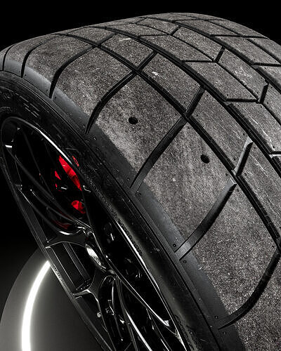 Toyo Proxes RA1 275 35 R18 3D model 3