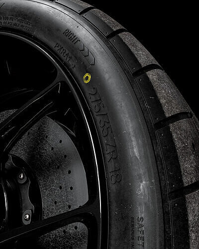 Toyo Proxes RA1 275 35 R18 3D model 6