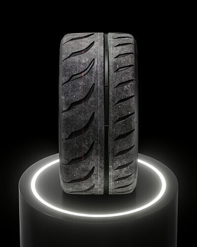 Toyo Proxes R888R 325 30 ZR20 102Y 100AAA 3D model 7