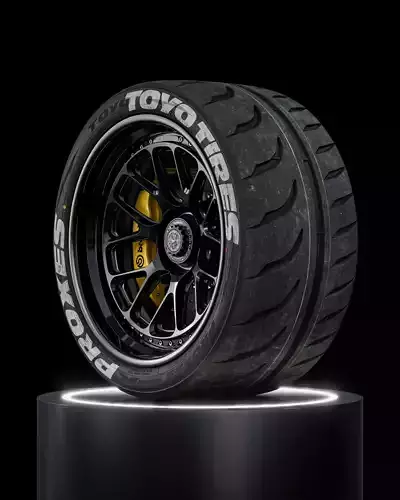 Toyo Proxes R888R 315 30 ZR20 101Y 3D model