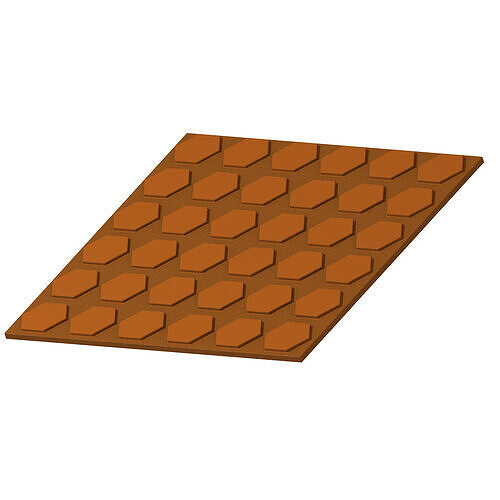 Exquisite Garden Floor Tiles 3D print model