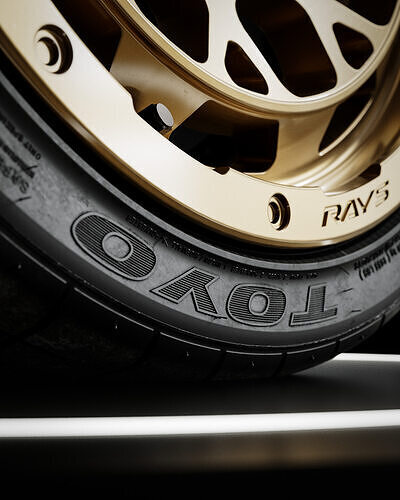 Toyo Proxes R1R 265 35 ZR18 3D model 4