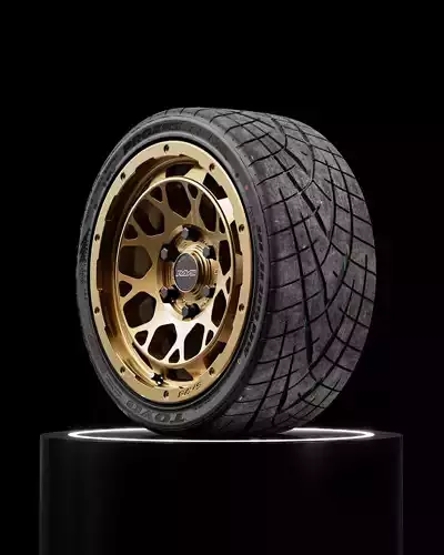 Toyo Proxes R1R 265 35 ZR18 3D model