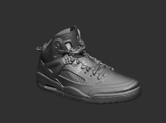 3D Scanned Air Jordan Spizike