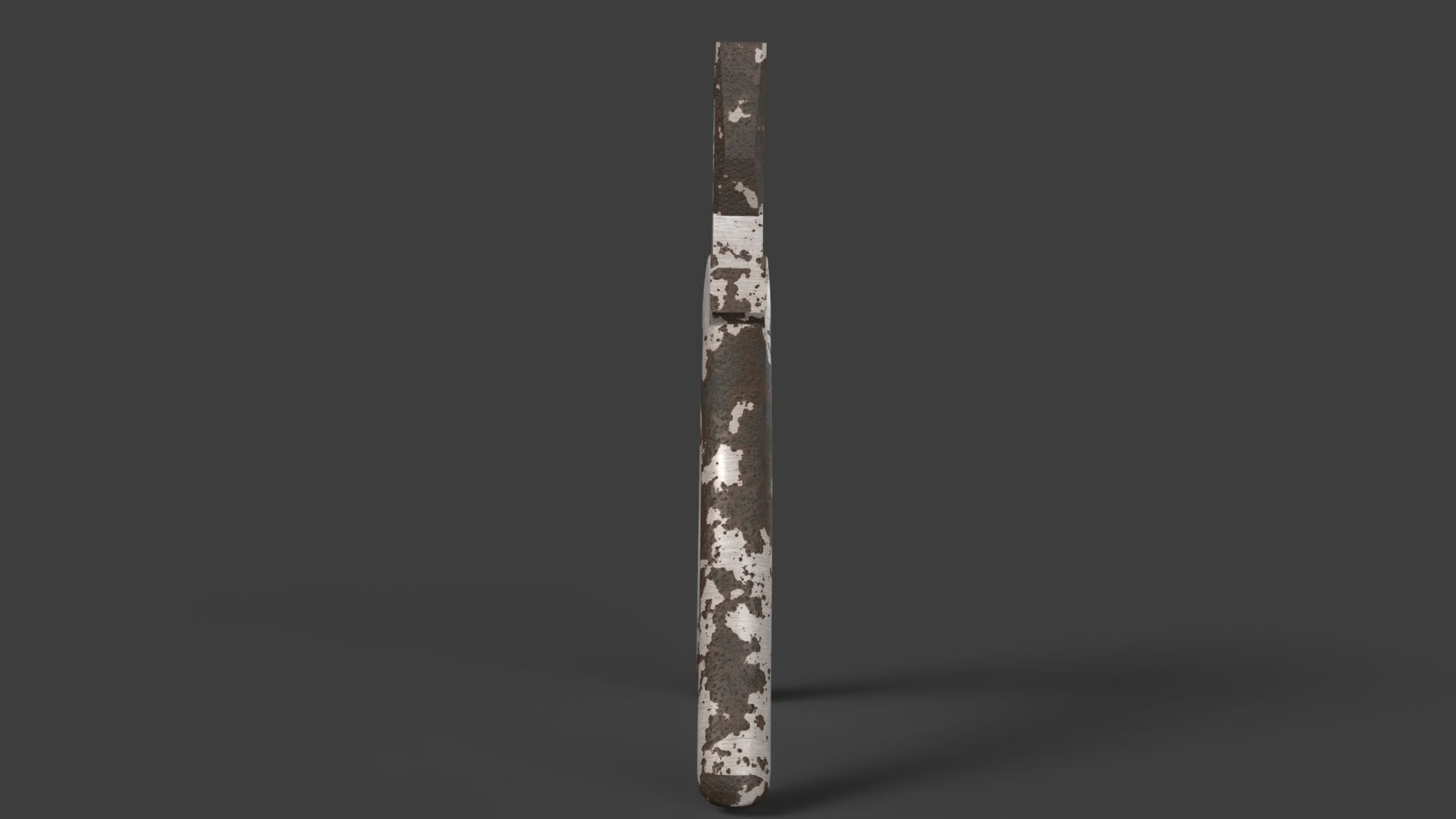 Old Rusty Pliers Tool Low-poly 3D model_5