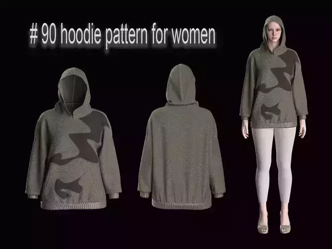 90 hoodie for women