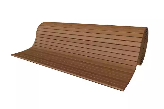 Flexible Wooden Slat Surface Mat