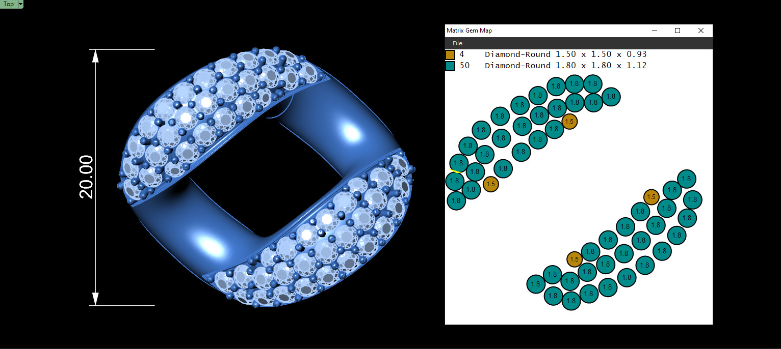 20mm Wide CUBAN Link Chain - SOLID FOR BRACELETS OR NECKLACE 3D print model_13