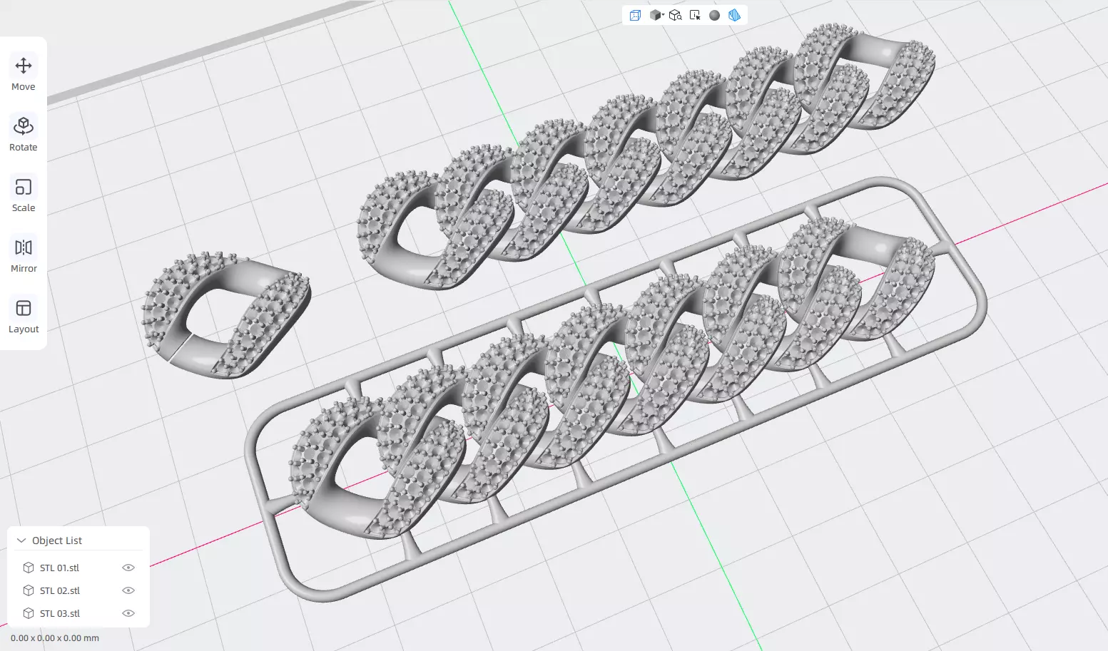20mm Wide CUBAN Link Chain - SOLID FOR BRACELETS OR NECKLACE 3D print model