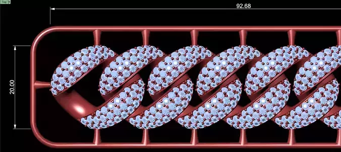 20mm Wide CUBAN Link Chain - SOLID FOR BRACELETS OR NECKLACE