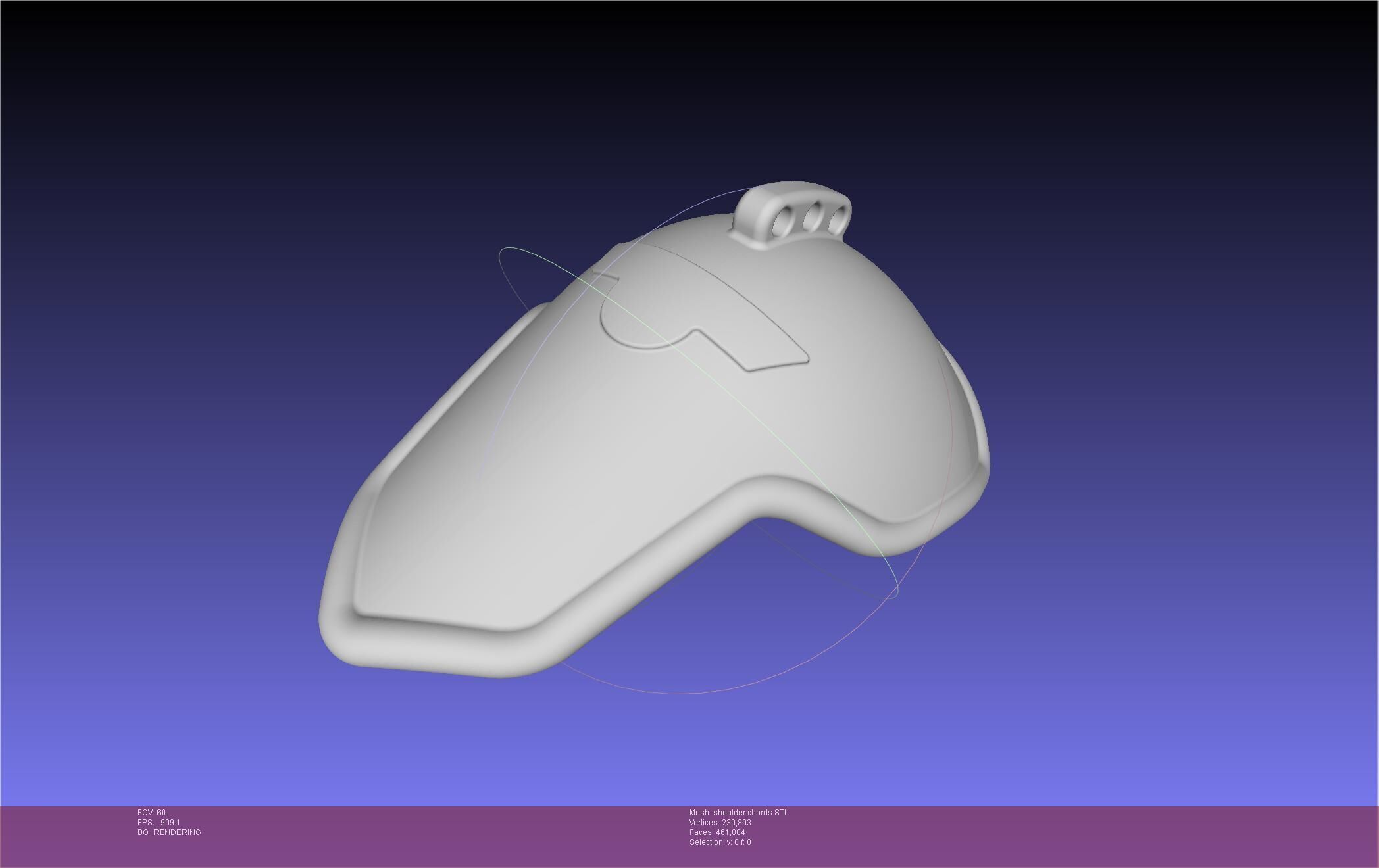 Kaiju No 8 Formal Uniform Shoulderplate 3D print model_40