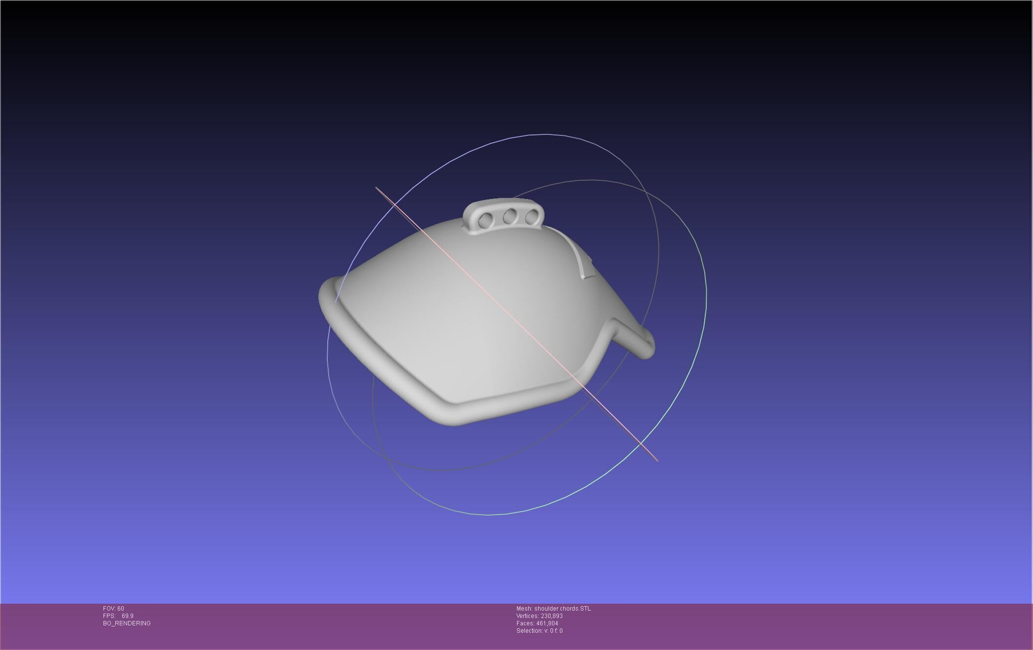 Kaiju No 8 Formal Uniform Shoulderplate 3D print model_11