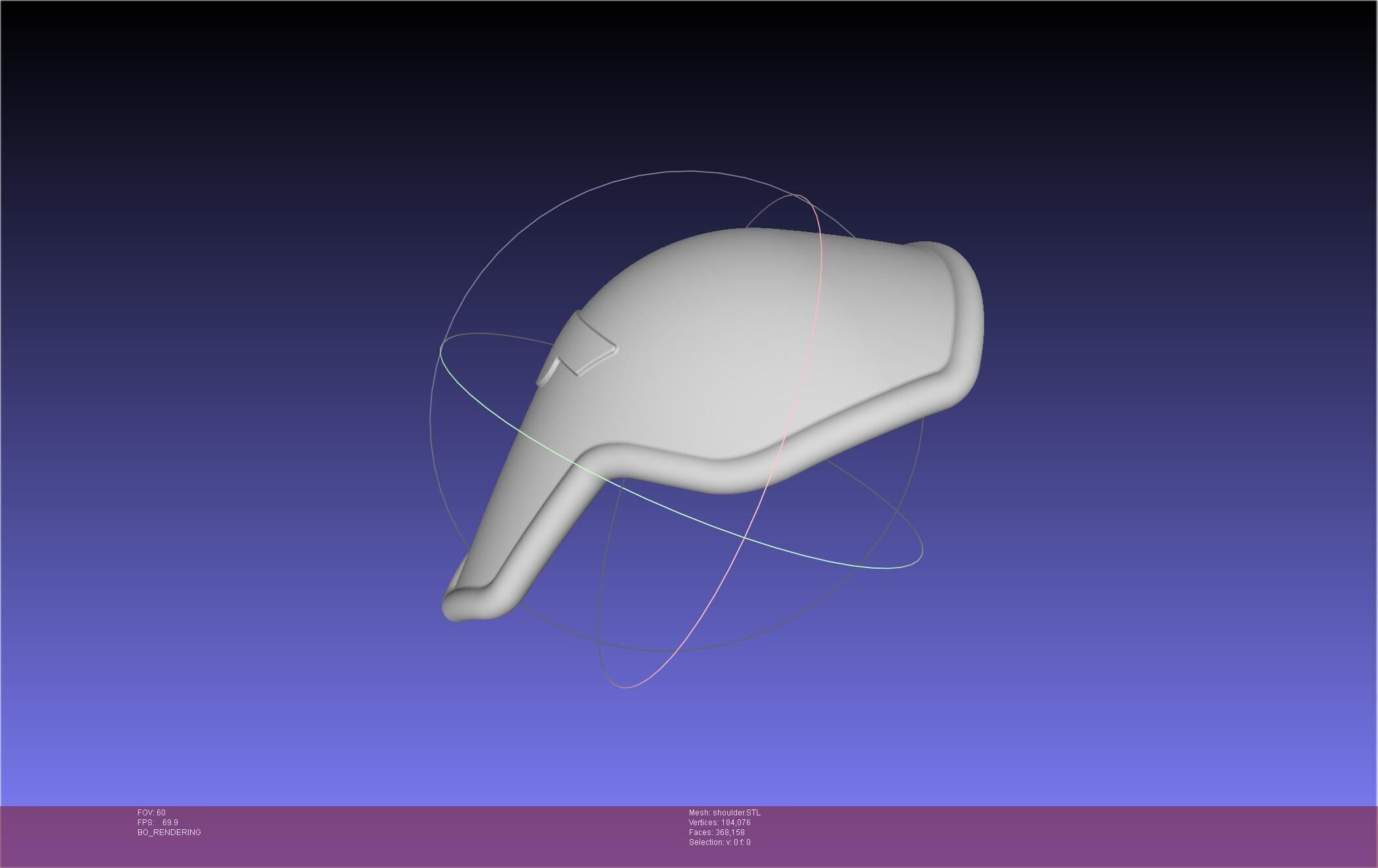 Kaiju No 8 Formal Uniform Shoulderplate 3D print model_42