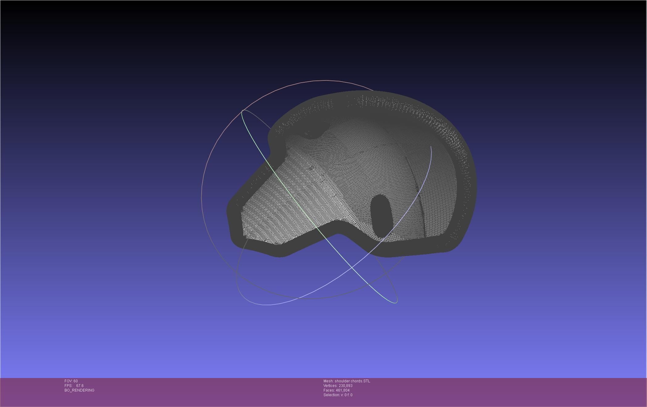 Kaiju No 8 Formal Uniform Shoulderplate 3D print model_28