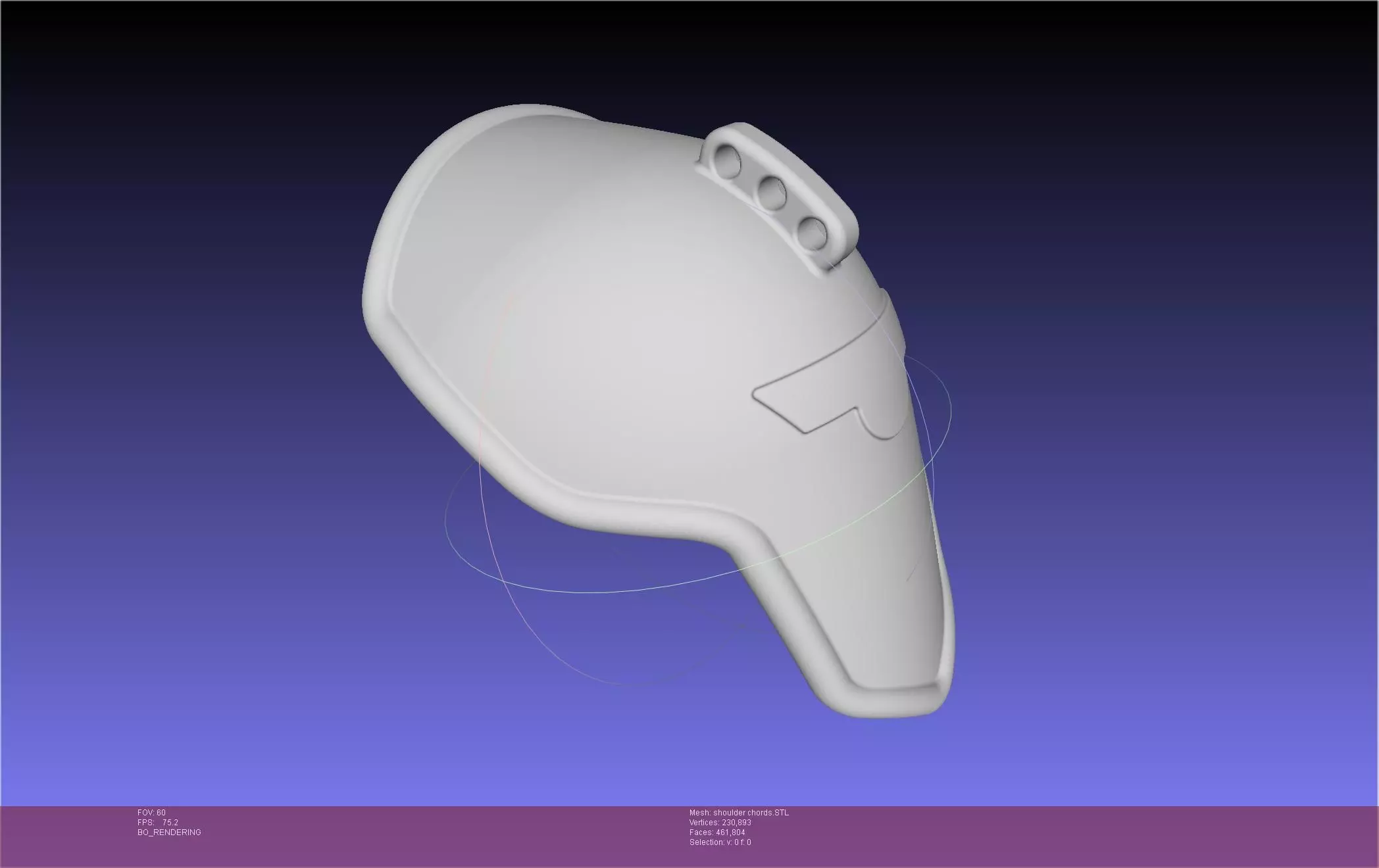 Kaiju No 8 Formal Uniform Shoulderplate 3D print model_0