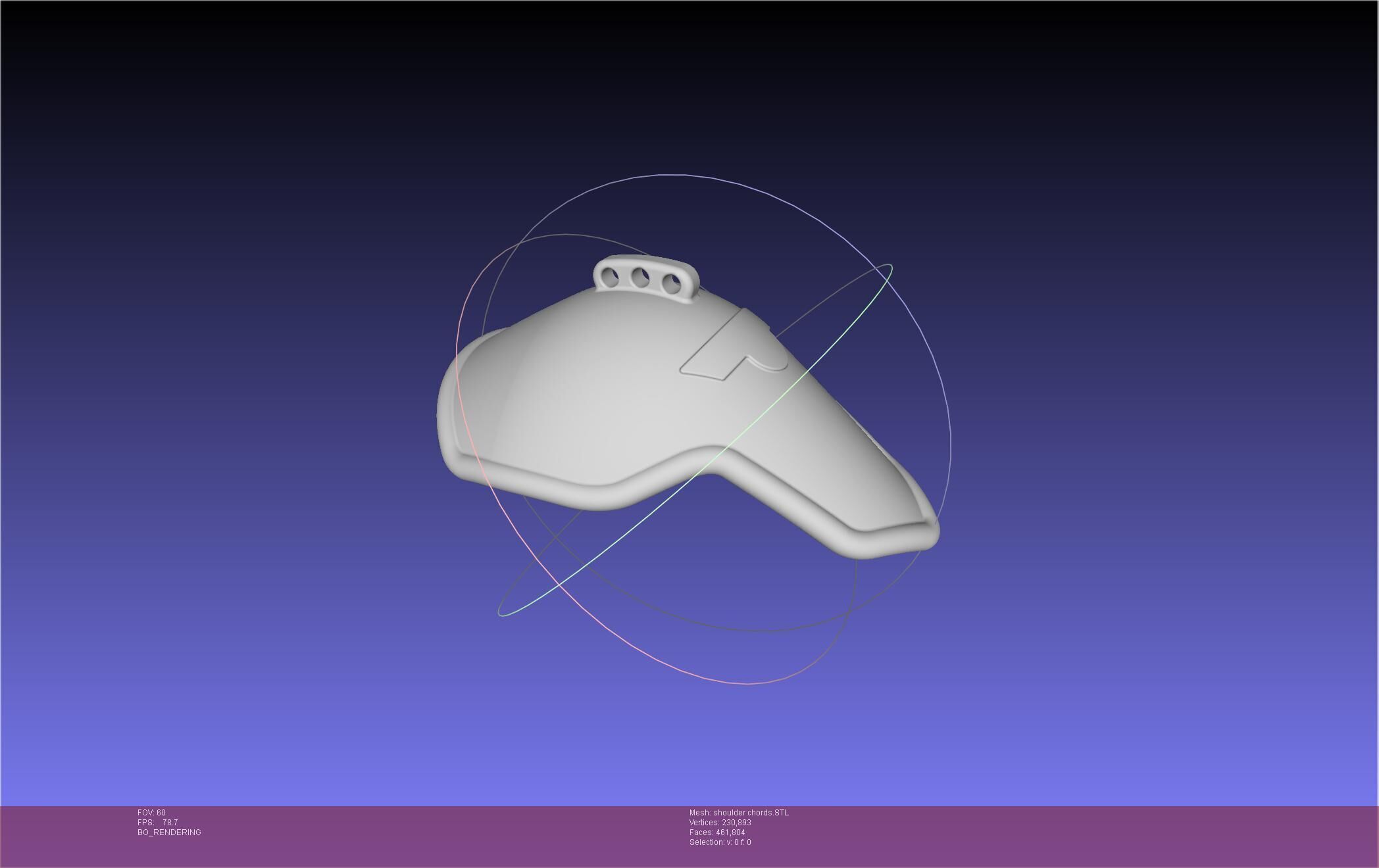 Kaiju No 8 Formal Uniform Shoulderplate 3D print model_10