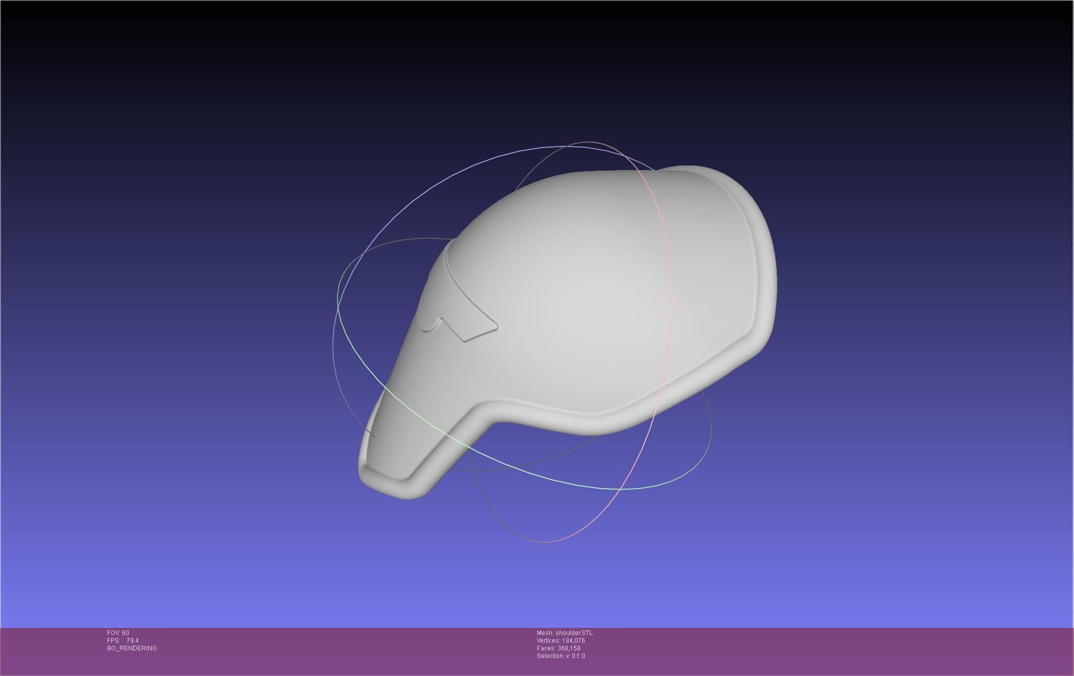 Kaiju No 8 Formal Uniform Shoulderplate 3D print model_41