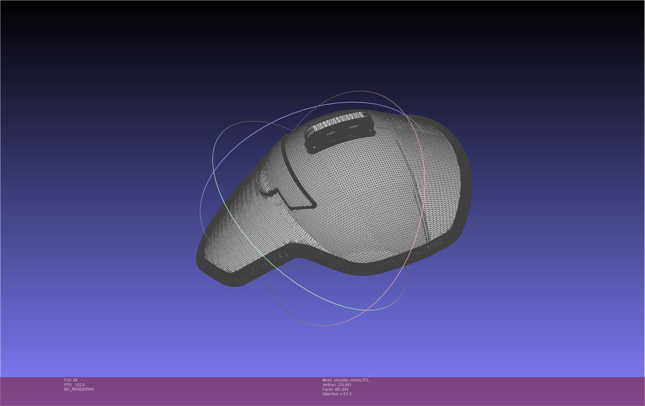 Kaiju No 8 Formal Uniform Shoulderplate 3D print model_23