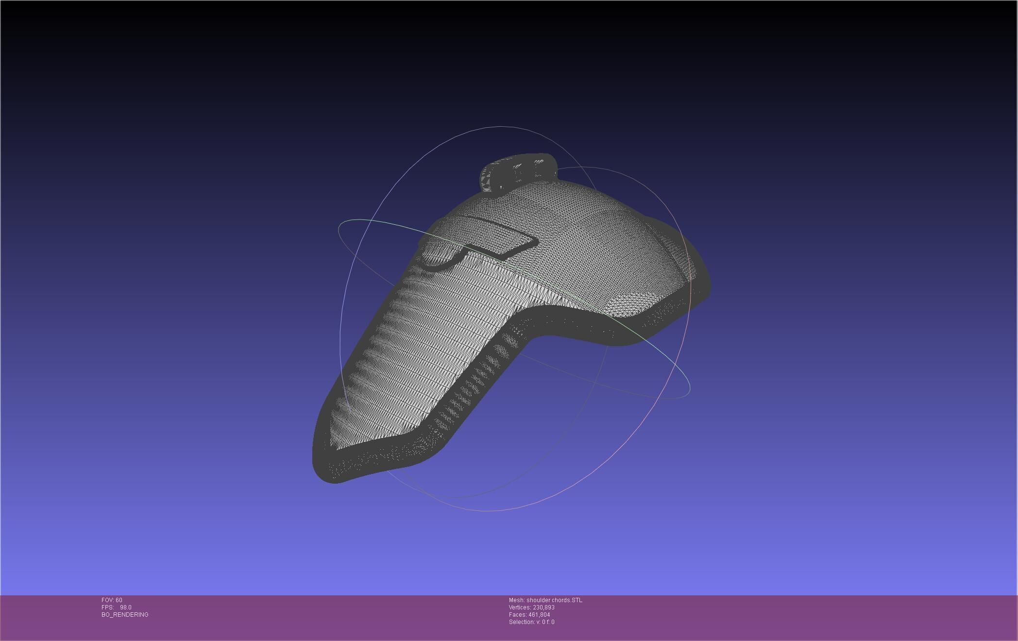 Kaiju No 8 Formal Uniform Shoulderplate 3D print model_33