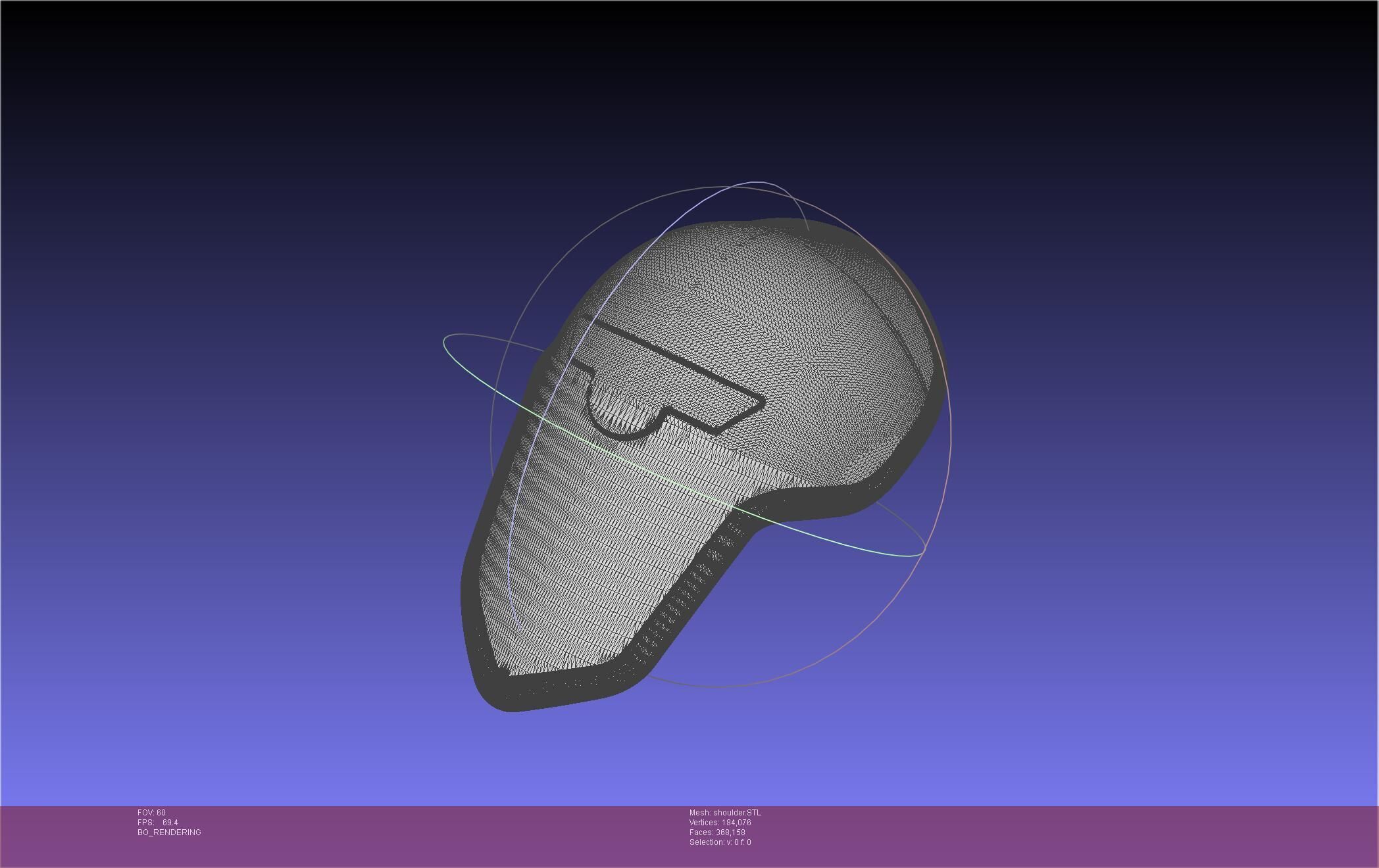 Kaiju No 8 Formal Uniform Shoulderplate 3D print model_46