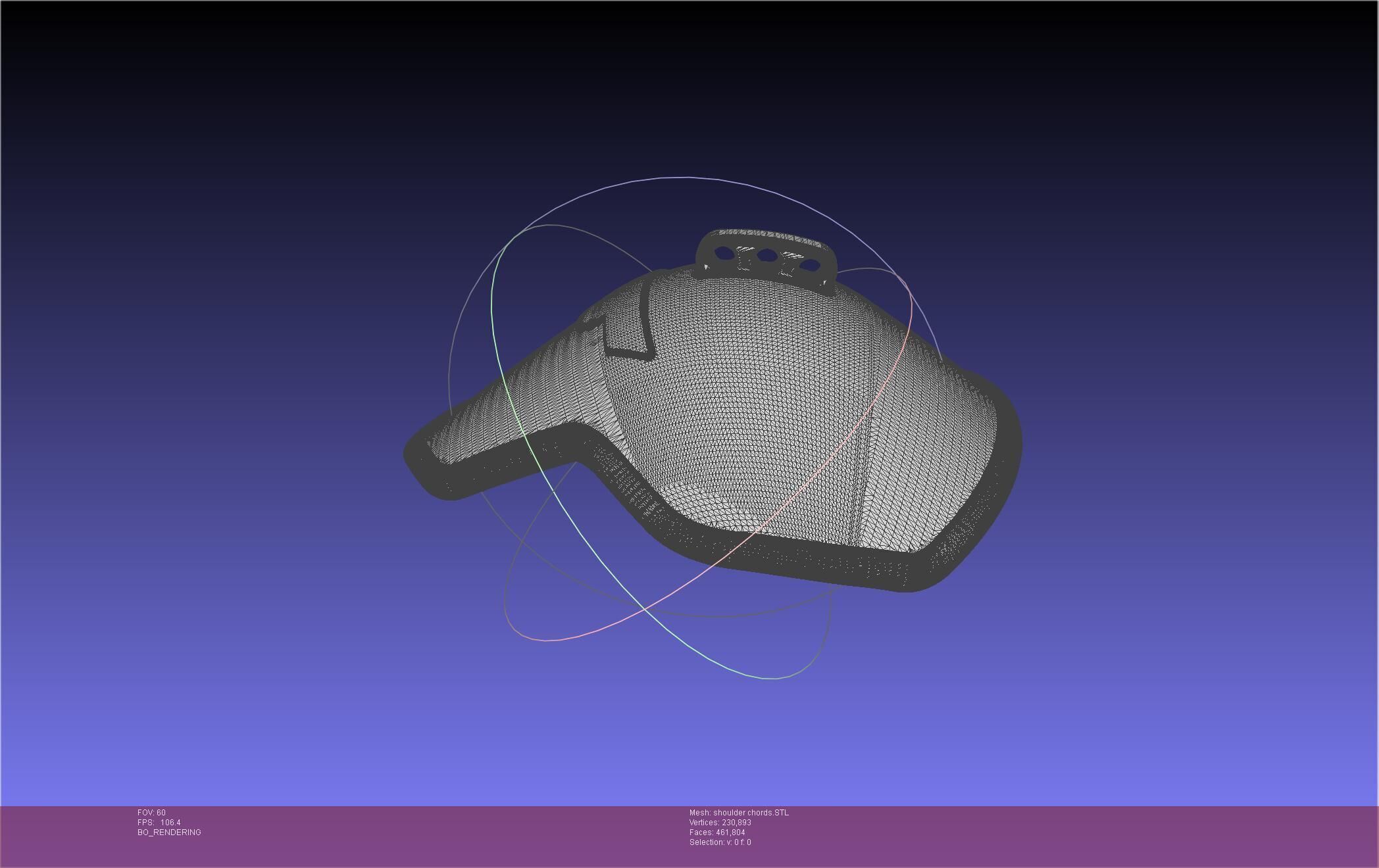 Kaiju No 8 Formal Uniform Shoulderplate 3D print model_26