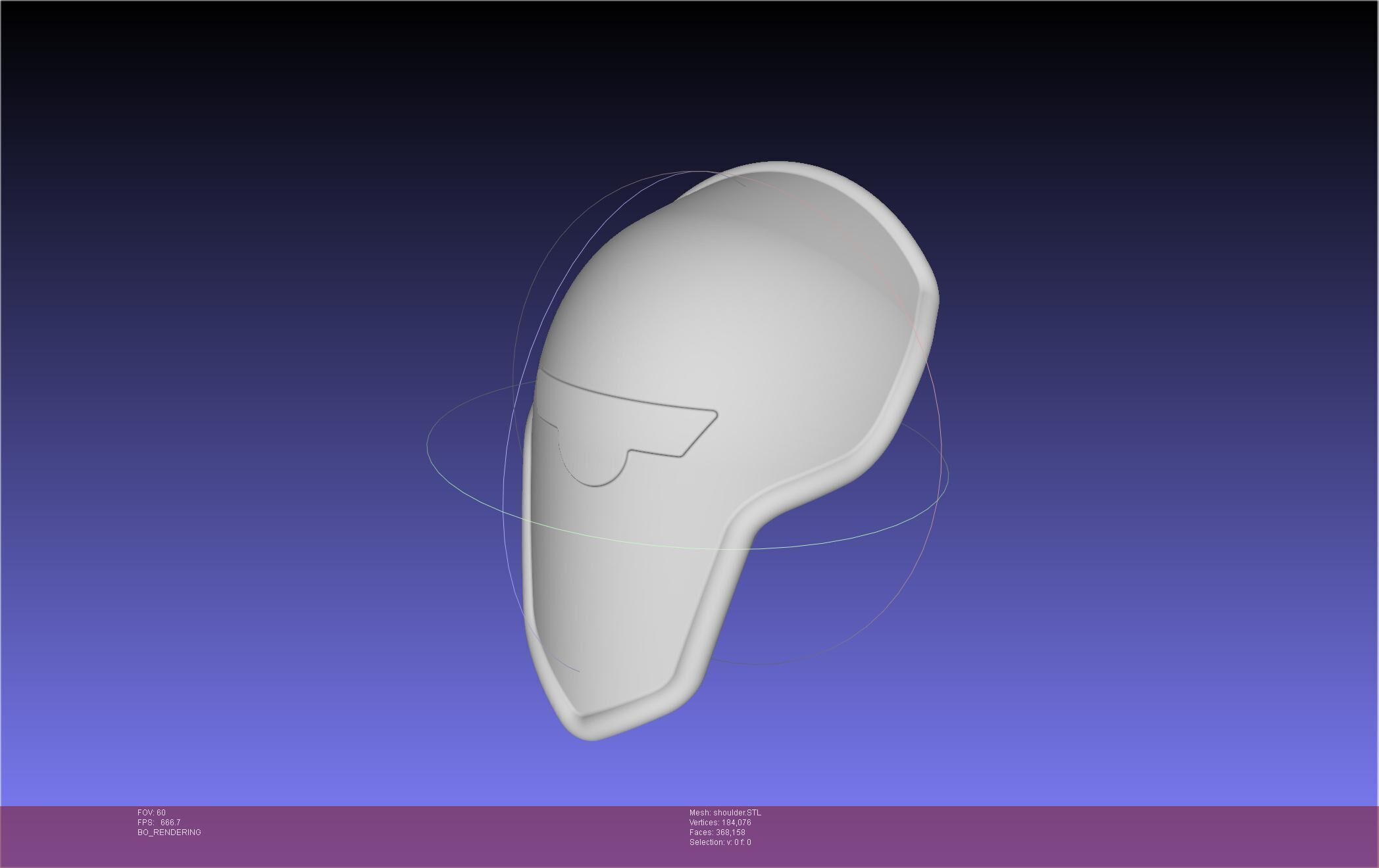 Kaiju No 8 Formal Uniform Shoulderplate 3D print model_2