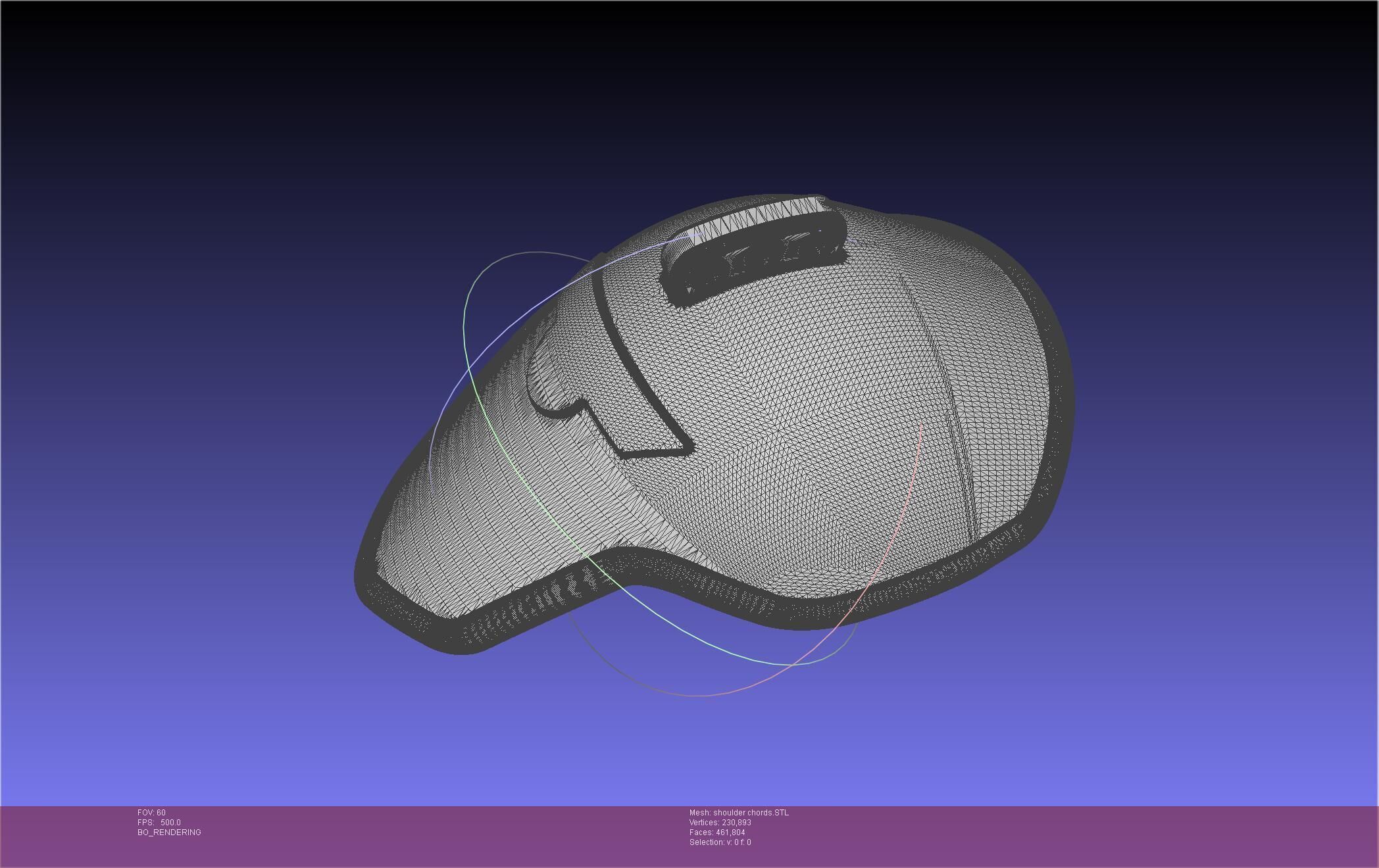 Kaiju No 8 Formal Uniform Shoulderplate 3D print model_35