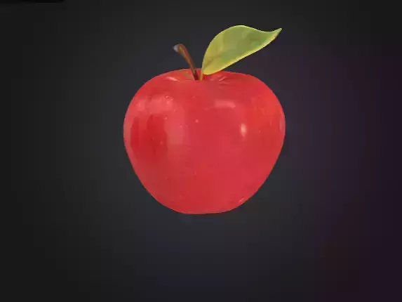 Red Apple - PBR High Quality 3D Model