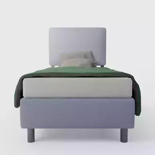 Square Back Bed