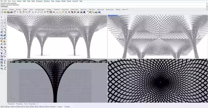 Parametric Column Architecture 3D model