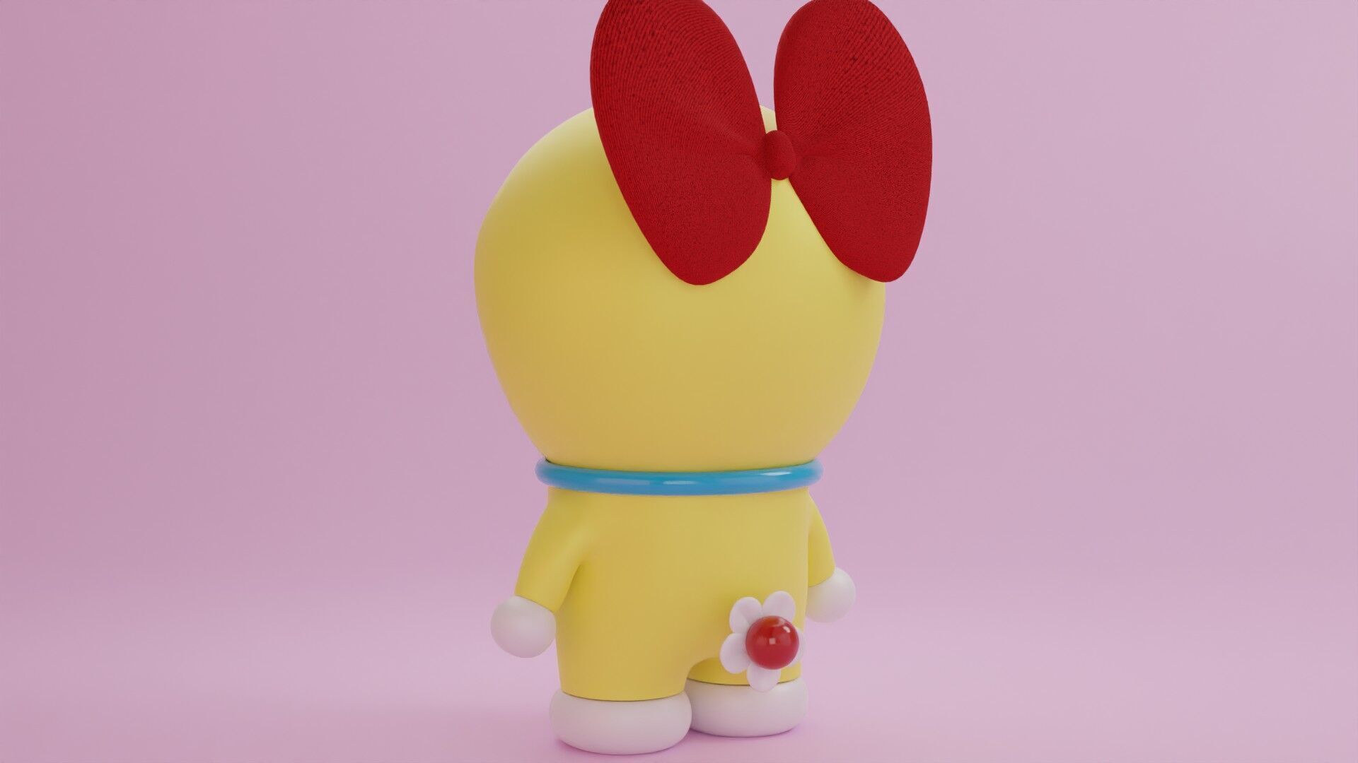 Dorami -Doraemon 3D model_3