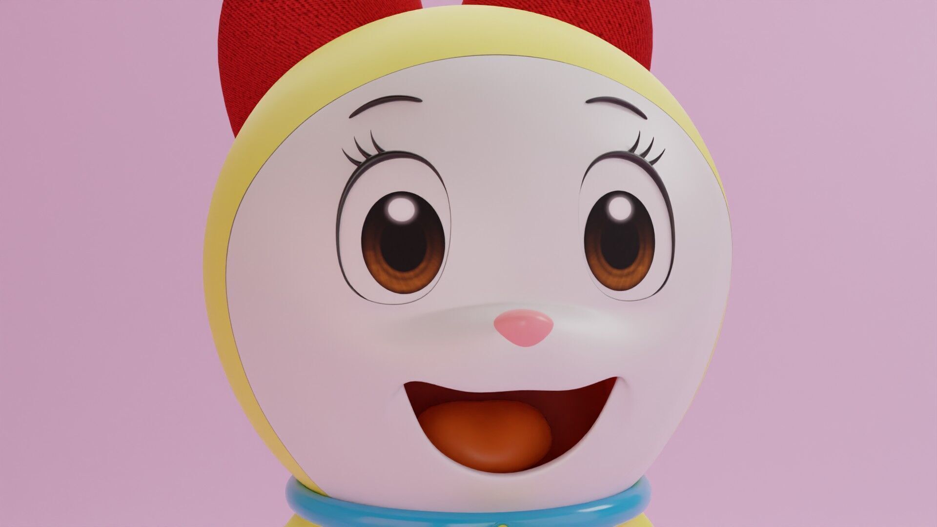 Dorami -Doraemon 3D model_9