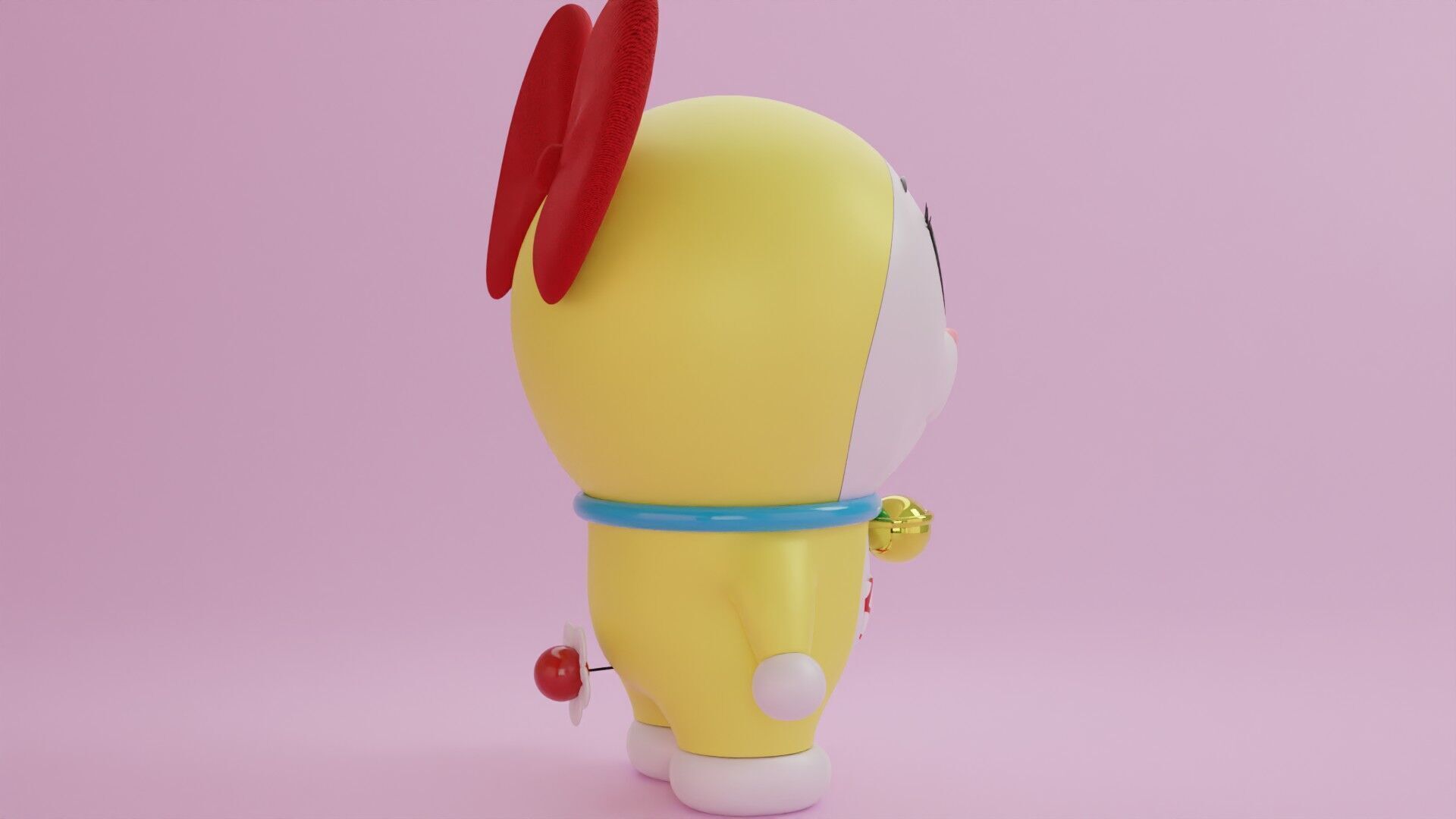 Dorami -Doraemon 3D model_5
