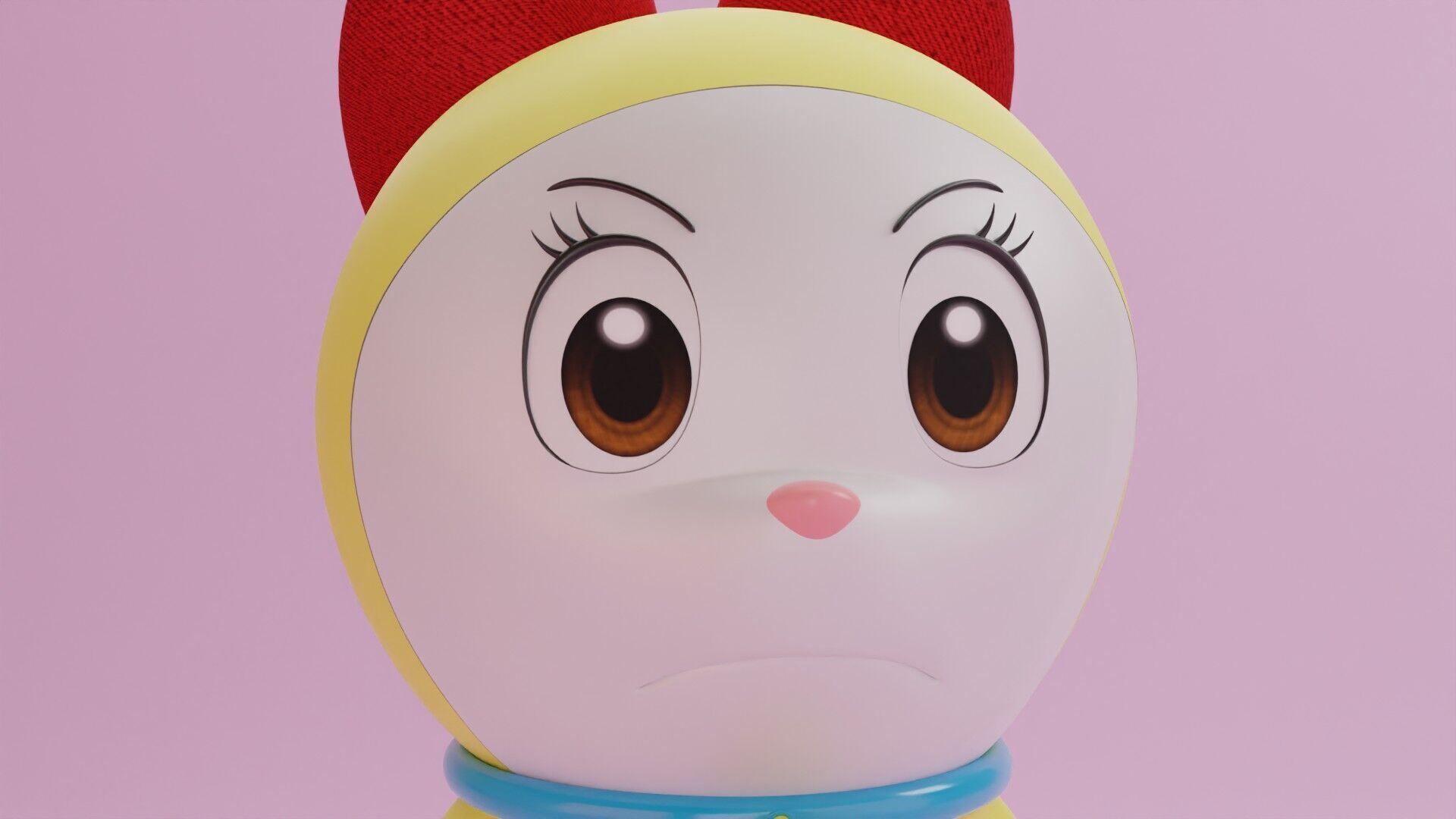 Dorami -Doraemon 3D model_13