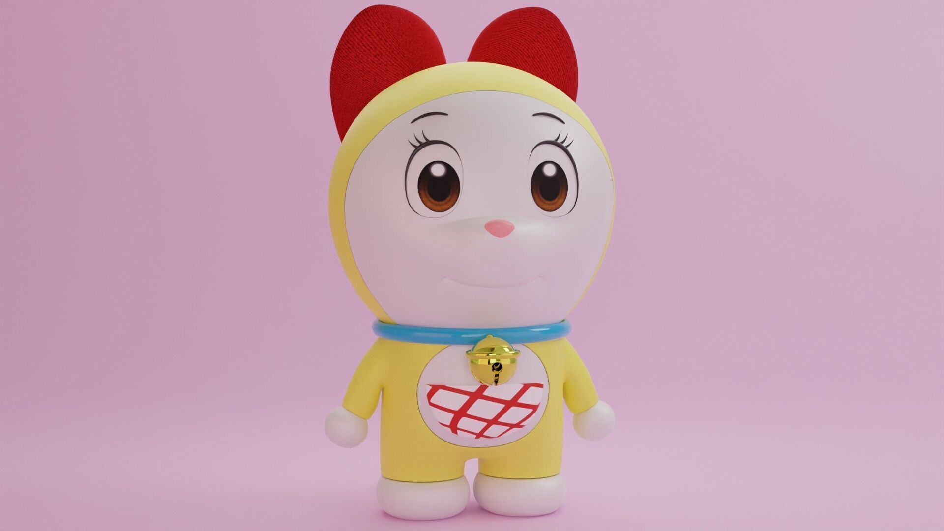 Dorami -Doraemon 3D model_8