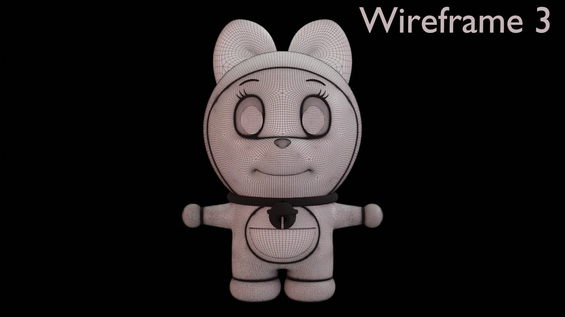 Dorami -Doraemon 3D model_19