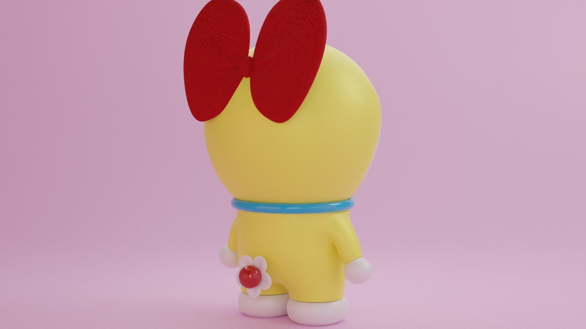 Dorami -Doraemon 3D model_4