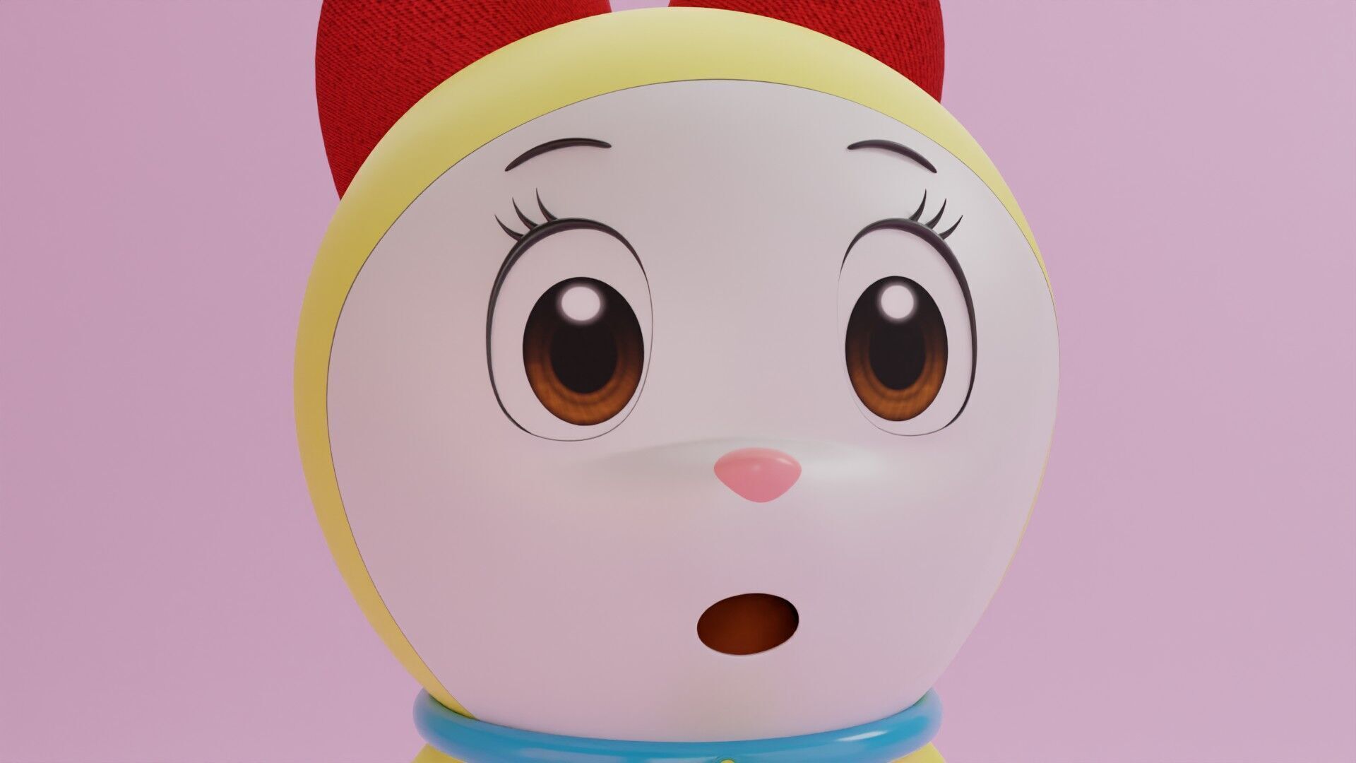 Dorami -Doraemon 3D model_11