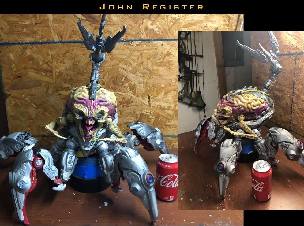 Doom Arachnotron 3D print model_6