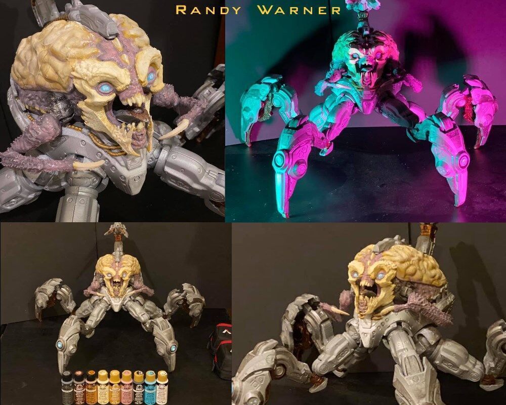 Doom Arachnotron 3D print model_4