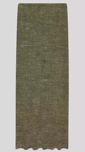 Elegant 3D Curtain Model for Blender