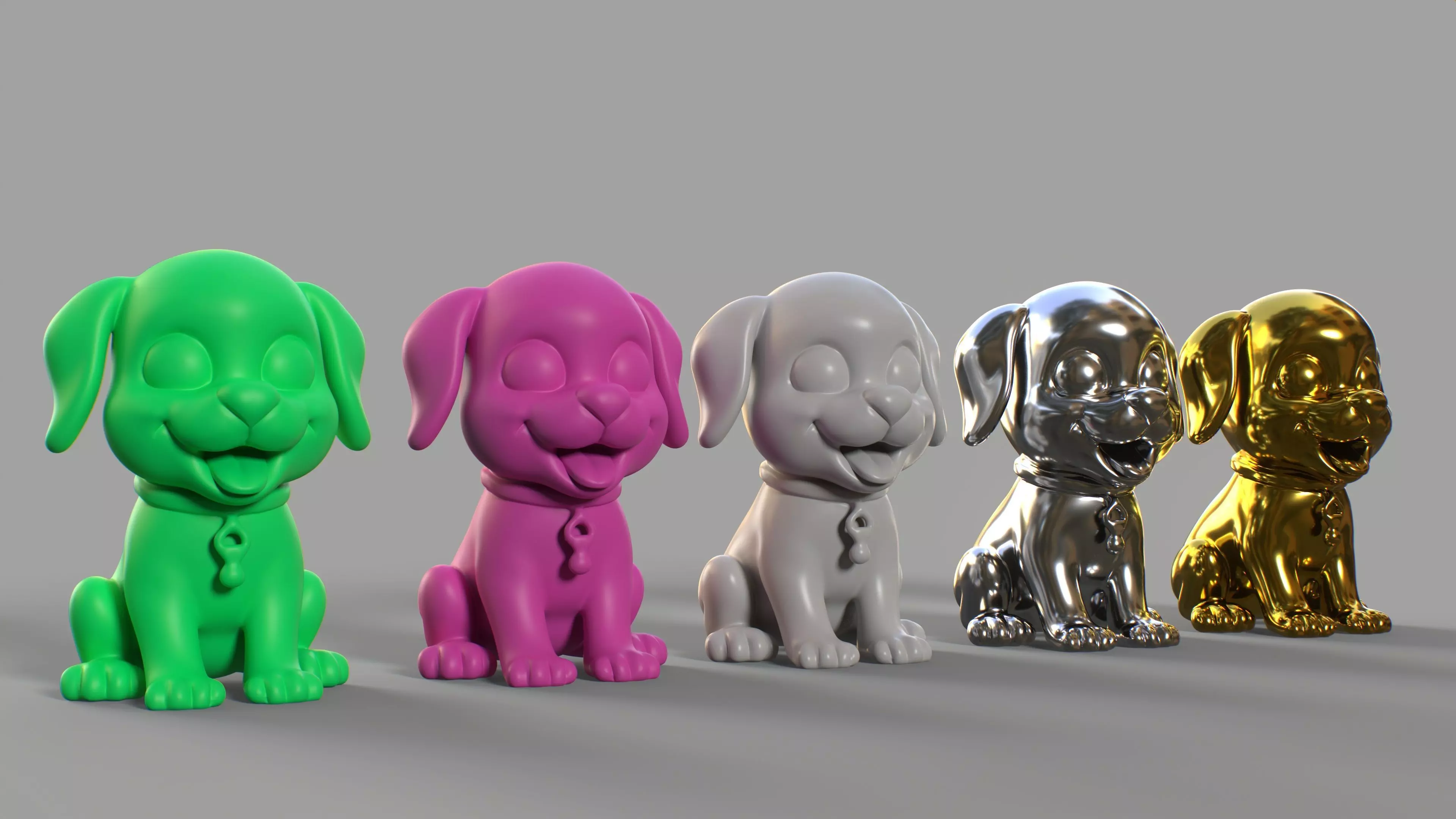 Labrador Retriever Figurine 3D print model_0